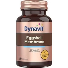 Mey İthalat Dynavit Eggshell Membrane 30 Tablet-Yumurta Kabuğu Zarı,msm,vitamin C,akgünlük ve Zerdeçal Ekstresi,manganez