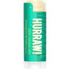 Mey İthalat Hurraw Pitta Lip Balm/hindistan Cevizi - Limon Otu - Nane