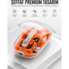 Motto Ticaret Mey Ithalat® Fare Mouse Çift Modlu Kablosuz Bağlantılı 2.4ghz Destekli Yeni Nesil
