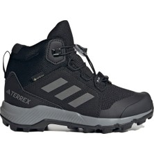 adidas IE6079 Terrex Mid Gore-Tex Siyah Bot Erkek Çocuk İçin Outdoor Kullanım Amaçlı Dayanıklı