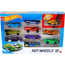 Mey İthalat Hot Wheels 10'lu Araba Seti ile Son Hız Maceraya Dal!, 54886