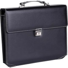 Mey İthalat 2k 4492 Ajanda Tarihsiz 20X28 Kareli Defterli Kulplu Fermuarlı Hesap Makineli Organizer, Siyah