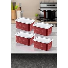 Mey İthalat Smartware 4'lü Set No Frost Saklama Kabı Carmen 2600 ml