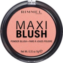 Mey İthalat Rimmel Maxi Allık, Üçüncü Taban 0,31 Ons (1'li Paket)