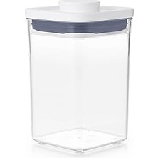 Mey İthalat Oxo - Good Grips Pop Saklama Kabı, Hava Geçirmez, Gıda Için Kapaklı Istiflenebilir Saklama Kutusu, 1 L, Şeker ve Daha Fazlası Için