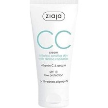 Mey İthalat Ziaja cc Krem Tahriş Olmuş Hassas Cilt Spf 10 50 ml