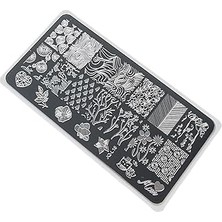 Mey İthalat Nail Art Stamping Baskı Plakası