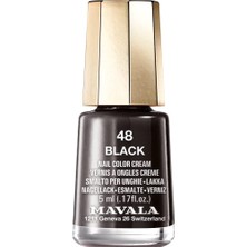 Mey İthalat Mavala Mini Color 48 Black 5ml Oje