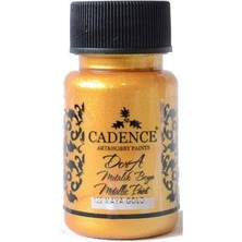 Mey İthalat Cadence 122 Maya Altın Dora Metalik Boya 50ML(CC)