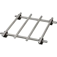 Mey İthalat Ikea Lamplig Nihale Altlık, 17,8 x 17,8 Cm, Paslanmaz Çelik