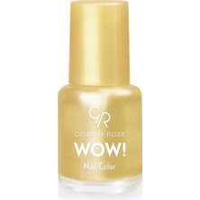 Mey İthalat Golden Rose Wow Nail Color No: 42 - Parlak Bitişli Mini Oje 6 ml