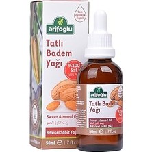 Mey İthalat Arifoğlu Tatlı Badem Yağı 50 ml Soğuk Sıkım