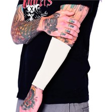 Mey İthalat TAT2X Ink Armor Premium Ön Kol 22,86 cm Dövme Kaplama Kol - Kaymaz Tutucu - Abd Yapımı (Tek Ön Kol Dövme Örtme Kolu)