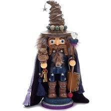 Mey İthalat Kurt Adler 38CM Hollywood Wizard Nutcracker With Owl