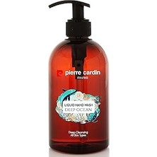 Mey İthalat Pierre Cardin Liquid Hand Wash 480 ml – Deep Ocean - Sıvı Sabun - Derin Okyanus