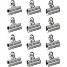 Mey İthalat X-Acto #4 Bulldog Klips, 7.6 Cm, Metal, 12'li Kutu, Ofis Malzemeleri