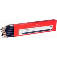 Mey İthalat Faber-Castell 1131420000 Kurşun Kalem,12'li, Mavi