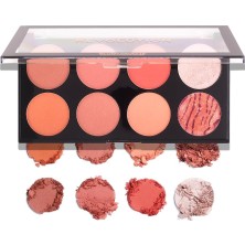 Mey İthalat Makeup Revolution Revolution Hot Spice Pembe Tonlu 8'li Allık Paleti