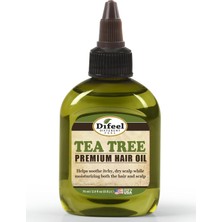 Mey İthalat Difeel Premium Doğal Saç Yağı - Kuru Kafa Derisi Için Çay Ağacı Yağı 2,5 Ounce 3'lü Paket