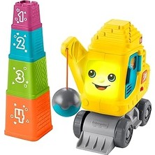 Mey İthalat Fisher-Price Eğitici Vinç™ Farklı Dil Seçenekleri ile Işıklar Eşliğinde Sesler Çalan Fisher-Price'tan Eğitici Vinç™ ve Aktivite Blokları HWY62