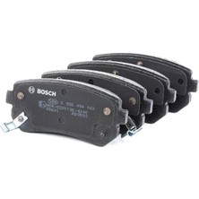 Mey İthalat Bosch Fren Balatası Arka Hyundai IX20 1.4 Crdı 10, IX20 1.6 Crdı 11, I30 1.4/1.6/2.0/2.0 Cdrdi 07-11, IX35 1.6 10, IX35 2.0 4WD 10, IX35 2.0 Gdi 4WD 14, IX35 2.0 Crdı 12 986494140 BP1051
