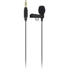 Mey İthalat Rode Lavalier Go, Wireless Go Serisi ile Uyumlu Profesyonel Lavalier Mikrofon, 3.5 mm Jak, 4.5 mm Kapsül, Pop Filtre (Siyah)