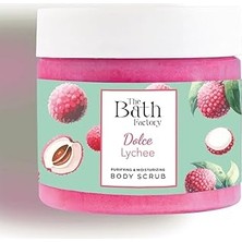 Mey İthalat The Bath Factory Nemlendirici ve Arındırıcı Vücut Peelingi - Liçi Aromalı 300 gr