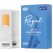 Mey İthalat Rico Royal 1.5 Alto Sax Için Güçlü Sazlık (10'lu Paket)