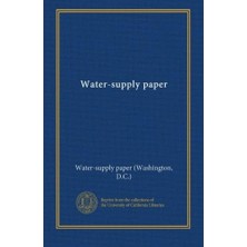 Mey İthalat Water-Supply Paper (NO.471)