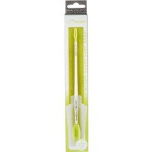 Mey İthalat Beautıscoop Crisp Beyaz/yeşil Tekli Çift Kepçe Güzellik Aracı (20,32 cm Tek, Beyaz/yeşil)