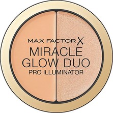 Mey İthalat Max Factor Miracle Glow Duo, Pro Illuminator, 20 Medium