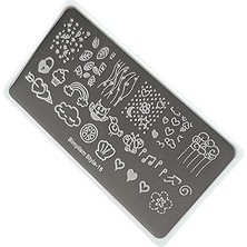 Mey İthalat Nail Art Stamping Baskı Plakası S16