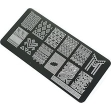 Mey İthalat Nail Art Stamping Baskı Plakası VV16