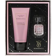 Mey İthalat Victoria's Secret Bombshell Parfüm ve Losyonu Ikili Hediye Seti
