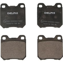 Mey İthalat Delphı Fren Balatası Arka Opel Omega A 1.8/2.0/2.4 86-94, Omega B 2.0/2.2/2.5 94-03, Saab 9-3 2.0/2.2 99-02 LP590
