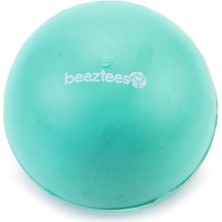 Mey İthalat Beeztees Köpek Oyuncağı, Dolu Top, Kauçuk, Turkuaz, 9cm