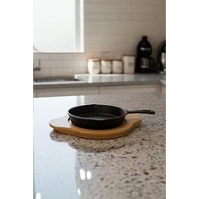 Mey İthalat Bambum Pade - Yuvarlak Sahan 12 cm Bambu Altlık
