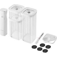 Mey İthalat Zwilling Fresh & Save Cube Vakum Başlangıç Seti 6 Parça Beyaz