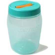 Mey İthalat Tupperware Evrensel 550 ml Açık Turkuaz Hazne, Açıklıklı Stok Kabı