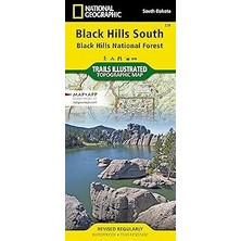 Mey İthalat Black Hills National Forest, Southeast, Windcave National Park: Trails Illustrated National Parks