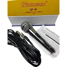 Mey İthalat D-8 Professional Kablolu Dinamik Vocal Mikrofon