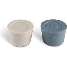 Mey İthalat Citron Mini Sos Kapları 2'li Set - Light Gray/dusty Blue 1196816