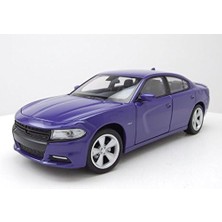 Mey İthalat Dodge Charger R/t 2016 Lila, Model Araba 1:24 / Welly