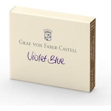 Mey İthalat Graf Von Faber-Castell Dolma Kalem Kartuşu 6'lı Violet