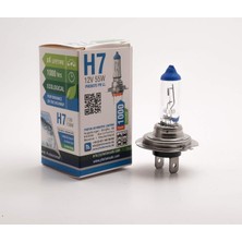 Mey İthalat Photon Ampul H7 12V 55W Eco +%30 Fazla Işık Halogen Pht PH5507 E