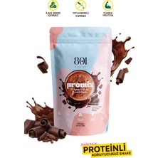 801BYTUGCE Promix Yüksek Proteinli Öğün Tozu - Çikolata Tadında Proteinli Shake -480 G 12 Porsiyon