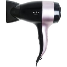 Mey İthalat Arnica KB41220 Alize Mini Saç Kurutma Makinesi, 1250 Watt, Siyah Rose