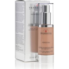 Mey İthalat Transvıtal Fondöten Perfectıng Cream Anti Age SPF15 Nat Bronze 30ML
