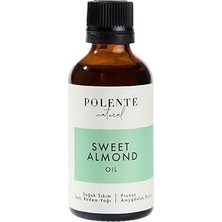 Mey İthalat Polente Natural - Tatlı Badem Yağı - Soğuk Sıkım (50 Ml)