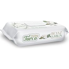 Mey İthalat Baby Turco Beyaz Sabun Kokulu Islak Havlu 1080 Yaprak (12 x 90)